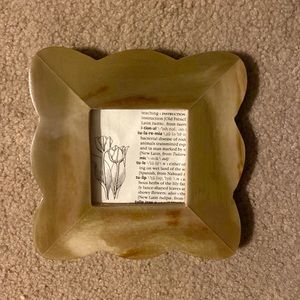 COPY - Scallop Frame Marble Brown/Gray